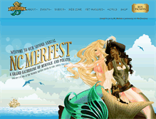 Tablet Screenshot of merfest.com